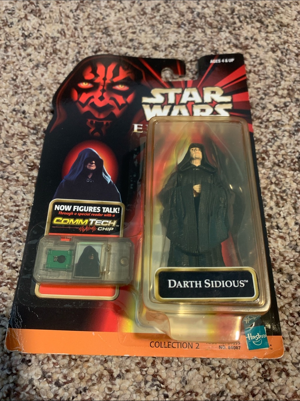 Hasbro Star Wars CommTech Darth Sidious Action Figure